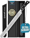 Cutluxe Schinkenmesser Tranchiermesser – 30cm Brisket Messer, Fleisch- und BBQ-Messer– Deutschem...