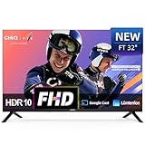 CHIQ 32 Zoll (81 cm) Smart TV, Full HD, HDR10, TV mit WLAN, Triple Tuner DVB-C/T2/S2, Dolby Audio &...