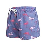 Hixingo Jungen Badeshorts Schnell Trocknend Kinder Strandshorts, Kleinkind Karikatur Casual...