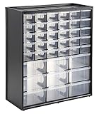 STANLEY Werkzeug Organizer - Werkzeugbox / Werkzeugkoffer leer Werkzeugkasten (mit 39 Schubfächern,...