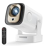 LAMA Mini 4K Tragbarer Outdoor Projektor, 200 ANSI Film Tragbarer Projektor mit Autofokus,...