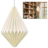 HuaMuDM Nordische Kreativpapier Lampenschirm,Origami Design Papier Lampenschirm,Folding...
