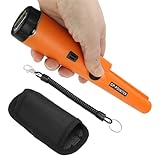 QWORK® Metalldetektor Pinpointer, IP66 wasserdicht und 360°Scan, Tragbar Metallsuchgerät,...