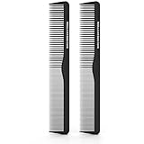 2er-Pack Carbon Kamm. Antistatisch, Bruchsicher und Geruchsneutral. Professioneller Friseur und...
