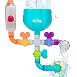 Nuby Wacky Waterworks – Bade-Spielzeug mit Saugnapf | Kognitives Wachstum für Kinder |...