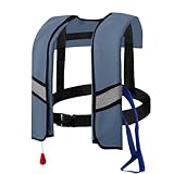 Skyrabbiter Automatische Aufblasbare Rettungsweste, Schwimmhilfe Erwachsene, Festtoffweste ideal...