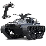 Mostop Fernbedienung Crawler High Speed Tank Offroad 4WD RC Auto 2,4 GHz Army Truck 1/12 Drift Tank...