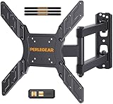 Perlegear TV Wandhalterung, Schwenkbare Neigbare TV Halterung für 26-60 Zoll Flach&Curved Fernseher...