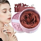 Flower Beauty Blush – 3D Blütenblatt Rose Makeup Blussh | Glatte Blütenblatttextur ROSSE BLLUSH...