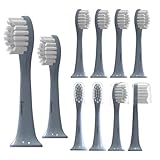 Aufsteckbürsten kompatibel mit Suri Sonic Elektrische Zahnbürste - Sea Mist, 8 Stück