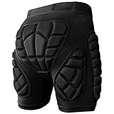 Cienfy 3D Hüftpolster Eva Protektorenhose Gepolsterter Shorts Crash-Pad Impakthose für Skiing,...