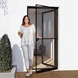 Jalousiescout ProtectLine Fliegengittertür zum Schutz vor Mücken, strapazierfähiges Fiberglas mit...