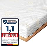 Newentor® Matratzen Topper 140x200cm H2 H3, Matratzentopper 140x200 Schlafsofa Bett Gelschaum,...