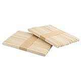 Holzstäbchen | Holzspatel | 14 cm lang, 1 cm breit | 100 Stück |