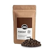 Spicy Welt Piment Ganz (250g) – Pimentkörner | für Rotkohl, Lebkuchen & Gulasch | Aromatisch,...