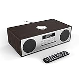 Majority Oakington DAB & UKW CD-Player und Digitalradio | Bluetooth, Stereo-Lautsprechersystem,...