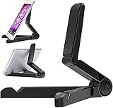 Retoo Universal Tablet und Handy Halterung Ständer mit Winkel verstellbar, Tragbarer E-Reader Stand...