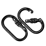 MYLERCT Karabinerhaken 25KN (2er Set) | Karabinerhaken Groß, Klettern mit 19mm Öffnung |...