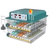 CoInceptus Brutautomat Vollautomatisch, Inkubator für 120 Eier mit Automatischem Wenden der Eier...
