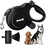 pecute Hundeleine 8m |Roll-Leine Reflektierende für Hund mit Kotbeutel-Set & Karabinerclip, bis...