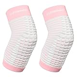 Btgghytr Unisex Baby Knie zum Krabbeln Säugling Knieschoner Verstellbare Elastische Beinwärmer...