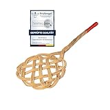 NEUSTANLO | Teppichklopfer 3-fädig | praktischer Handschutz | robuste Qualität | ideal für...