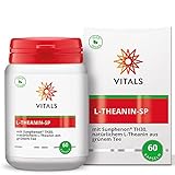 Vitals - L-Theanin-SP 60 Kapseln 100 mg L-Theanin pro Kapsel. Mit Sunphenon®TH30, natürlichem...