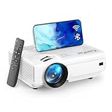 [Manual Focus] 2025 XuanPad Verbessertes WiFi Bluetooth Mini Beamer, Mini Projektor HD 1080P...