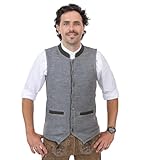 Schöneberger Trachten Couture Herren Strickweste – Trachten-Strick-Weste aus Wolle –...