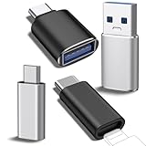 4 Stück USB auf USB C Adapter, USB C auf USB Adapter, Micro USB auf USB C Adapter und US B C auf...