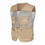 Leichte Weste Herren Schwarz Herren Casual Outdoor Arbeit Angeln Reisen Foto Cargo Weste Jacke...