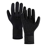 Zdprkqzvz Neoprenanzug Winterhandschuhe mit verstellbarem Hüftgurt für Tauchen,...