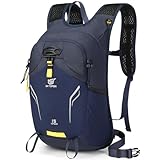 SKYSPER Wanderrucksack 15L leicht Wandern Rucksäcke kleiner Tagesrucksack Fahrradrucksack mit...