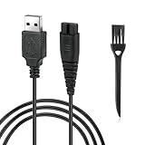 Vicloon Hatteker Rasierer Ladegerät, 5V Shaver Ladekabel Mit kleinem Pinsel, Beard Trimmer...