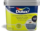 Dulux Fresh up Renovierungsfarbe Küchenmöbel, Türen, Möbel, Glänzend, Farbe Schwarz 750ML, 0.75...