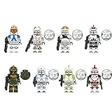 ABDOMINAL WHEEL Minifigur Minifiguren Adventskalender 8 Pcs Star Wars Clone Trooper-Serie Für...