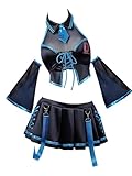 haikyuu Cosplay-Badeanzug für Damen, mit Ärmeln, Anime, zweiteilig, Pool-Party, Musikalische...