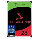 Seagate IronWolf Pro 28TB, NAS interne Festplatte, 3.5 Zoll, 7200 U/Min, CMR, 512 MB Cache, SATA 6...