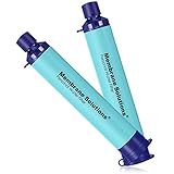 Membrane Solutions Wasserfilter Outdoor Camping, Trinkwasserfilter für 5000 Liter gefiltertes...