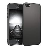 EAZY CASE Handyhülle Silikon mit Kameraschutz kompatibel mit iPhone 5 / iPhone 5S / iPhone SE...