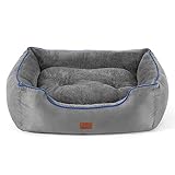 BEDSURE Katzenbett große Katzen waschbar - 51x48x15cm Katzen Bettchen Indoor für Katzen,...