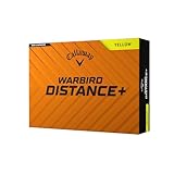 Callaway Golf Warbird Distance + Golfball 2025, Golf Zubehör, Gelb