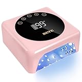 BETE LED-Nagelhärter, kabellos, 78 W, wiederaufladbar, UV-Nageltrockner mit Infrarot-Sensor und...