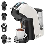 KOTLIE EM-308A 5 IN 1 COFFEE MACHINE 19 Bar 5in1 Multicapsule Espresso Kaffeemaschine für...