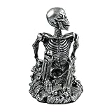 Generisch Weinregal | Halloween Dekoration Schädel Weinhalter - Kunstharz Aufbewahrung Deko...