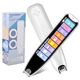 Scan Übersetzer Stift, Online 142 Sprachen Scan Reader Pen Lesestift mit 3,7 Zoll Touchscreen,...