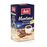 Melitta Montana Premium Filter-Kaffee 500g, gemahlen, Pulver für Filterkaffeemaschinen, 100%...