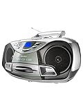Karcher RR 510(N) - tragbares CD Radio (CD Player mit Kassette, FM Radio, Boombox, kleiner Kinder CD...