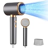 Journeyside 2000W Haartrockner Ionen, Professioneller Haartrockner mit 1 Fön Concentrators, 2...