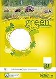Ursus Green Schulblock/040750025 Lineatur 25 liniert mit Rand A4 Inh.50 Blatt